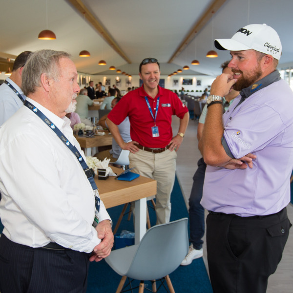 Shane Lowry with guests