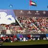 Rory McIlroy on the fairway Dubai